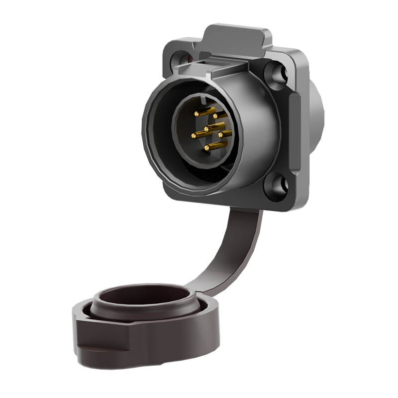 LP12 Series Waterproof connector Flange holder